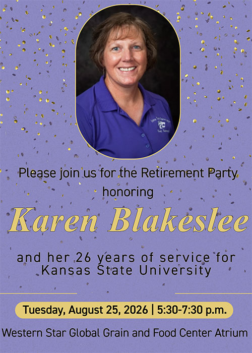 Karen Blakeslee Retirement Flyer 
