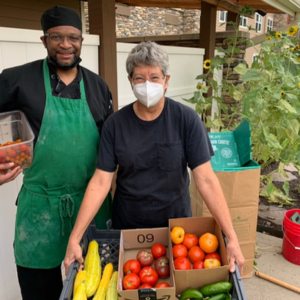 Master Gardener produce donation