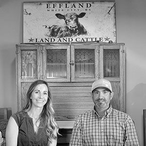 Korby and Mary Effland, White City