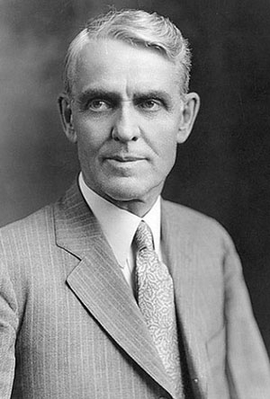 Black and white photo, portrait of Arthur Capper