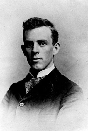 black and white 1800s portrait of David Fairchild