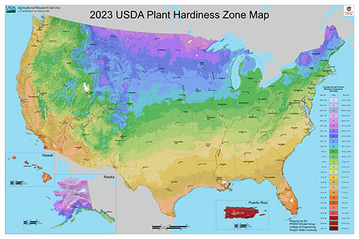 USDA Plant Hardiness Zone Map, national USDA Plant Hardiness Zone Map, national